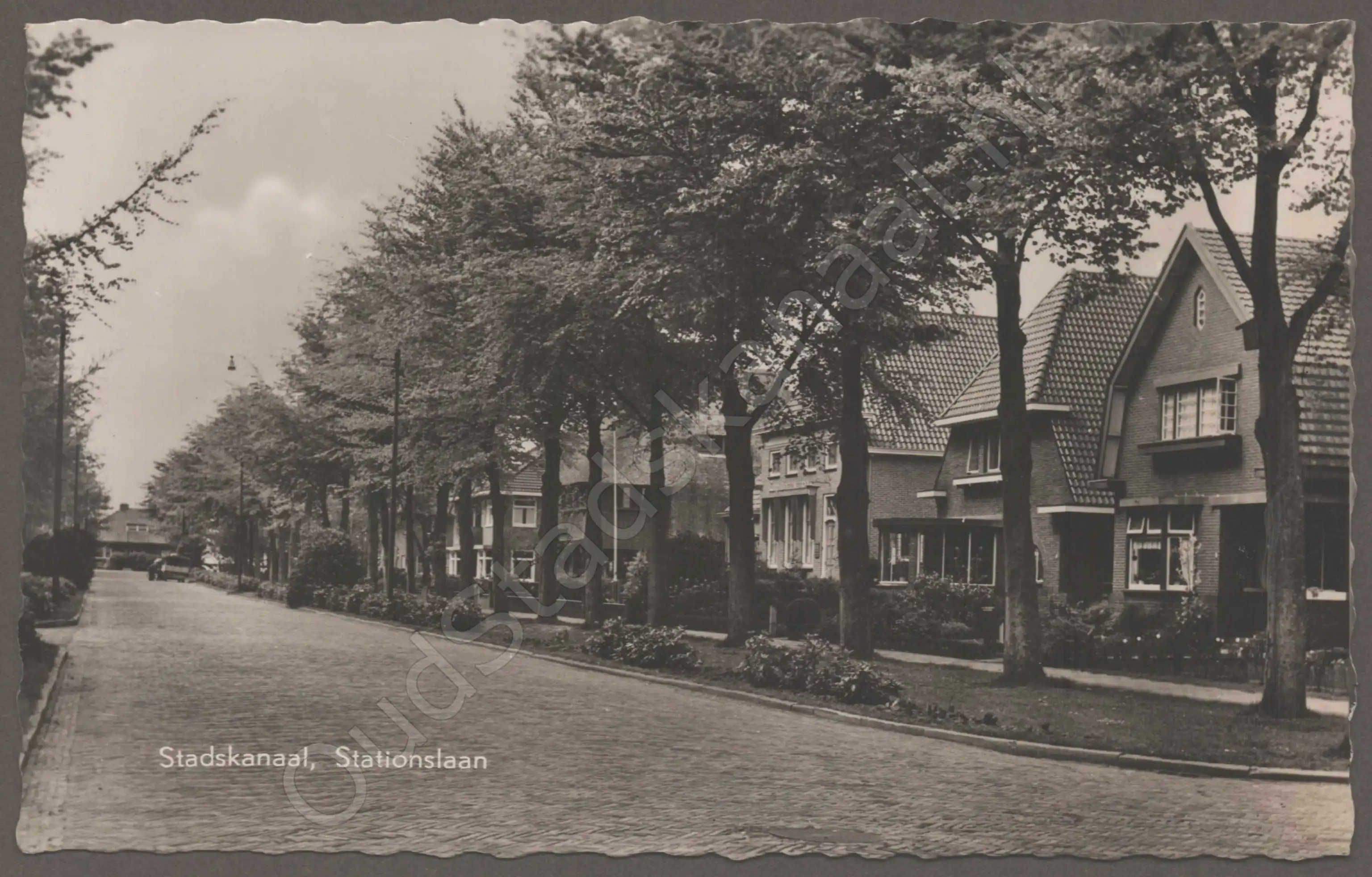 <span id='curid'>7700</span>~Stadskanaal, Stationslaan (&plusmn;1960)