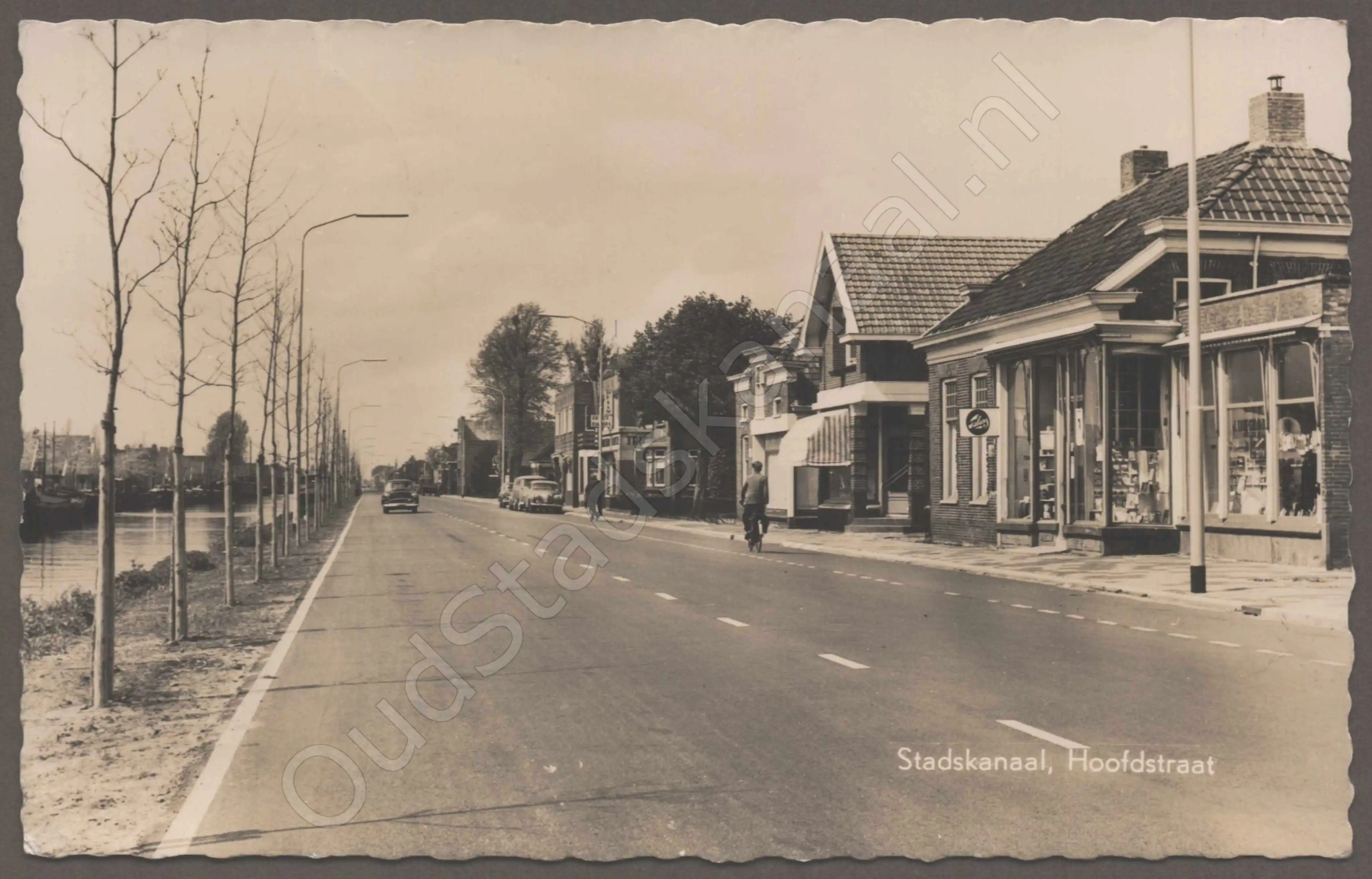 <span id='curid'>7780</span>~Stadskanaal, Hoofdstraat (&plusmn;1959)