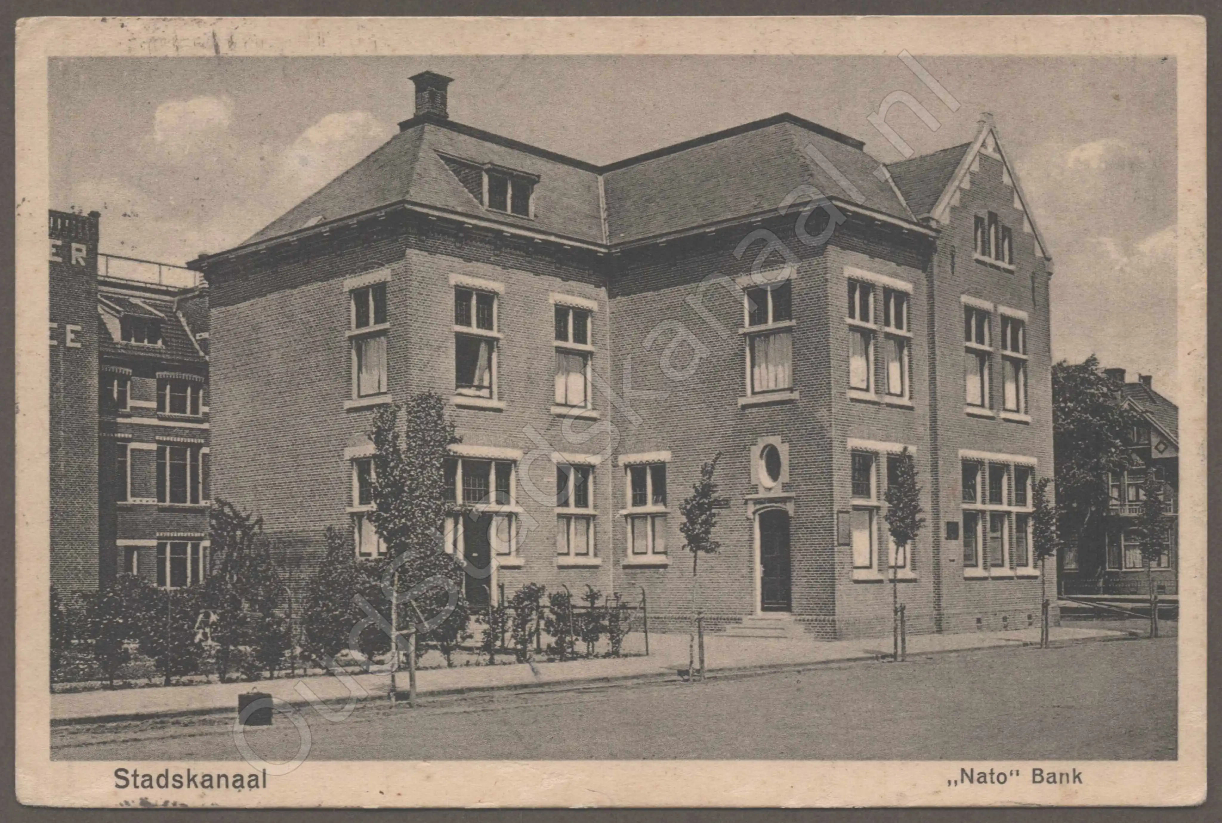 <span id='curid'>8488</span>~Stadskanaal - "Nato" Bank (&plusmn;1927)