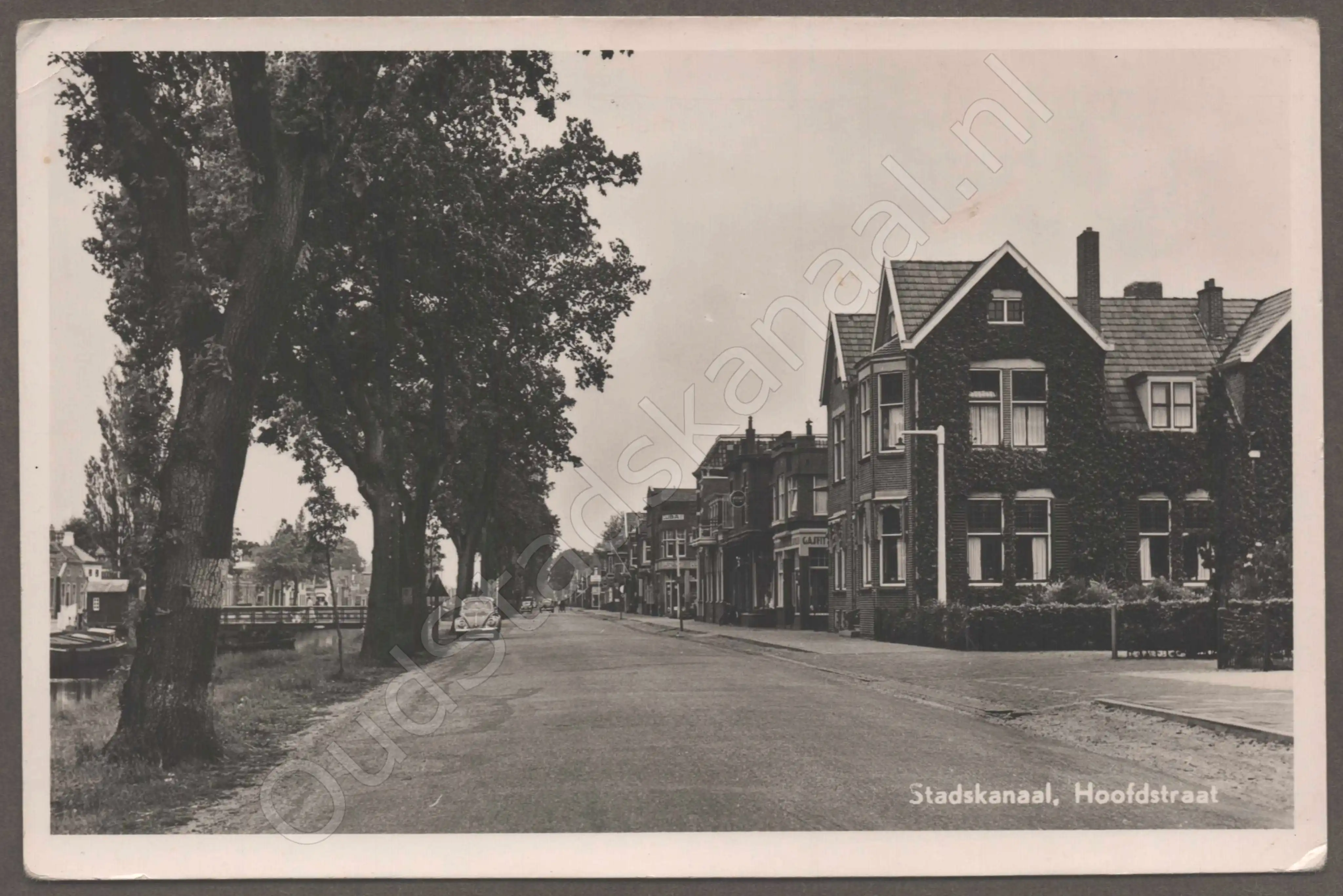 <span id='curid'>8520</span>~Stadskanaal, Hoofdstraat (&plusmn;1955)