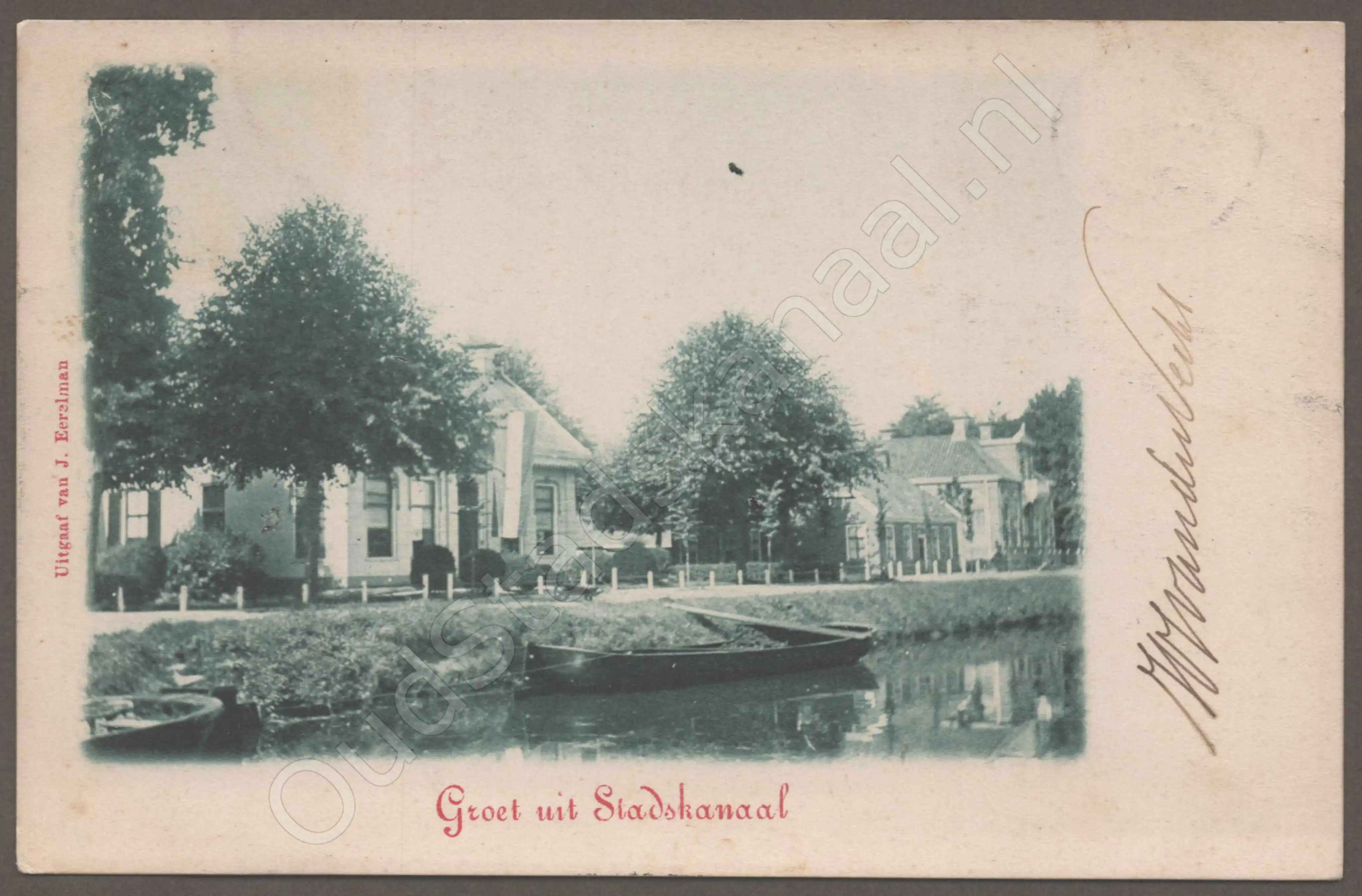 <span id='curid'>8545</span>~Groet uit Stadskanaal (&plusmn;1900)