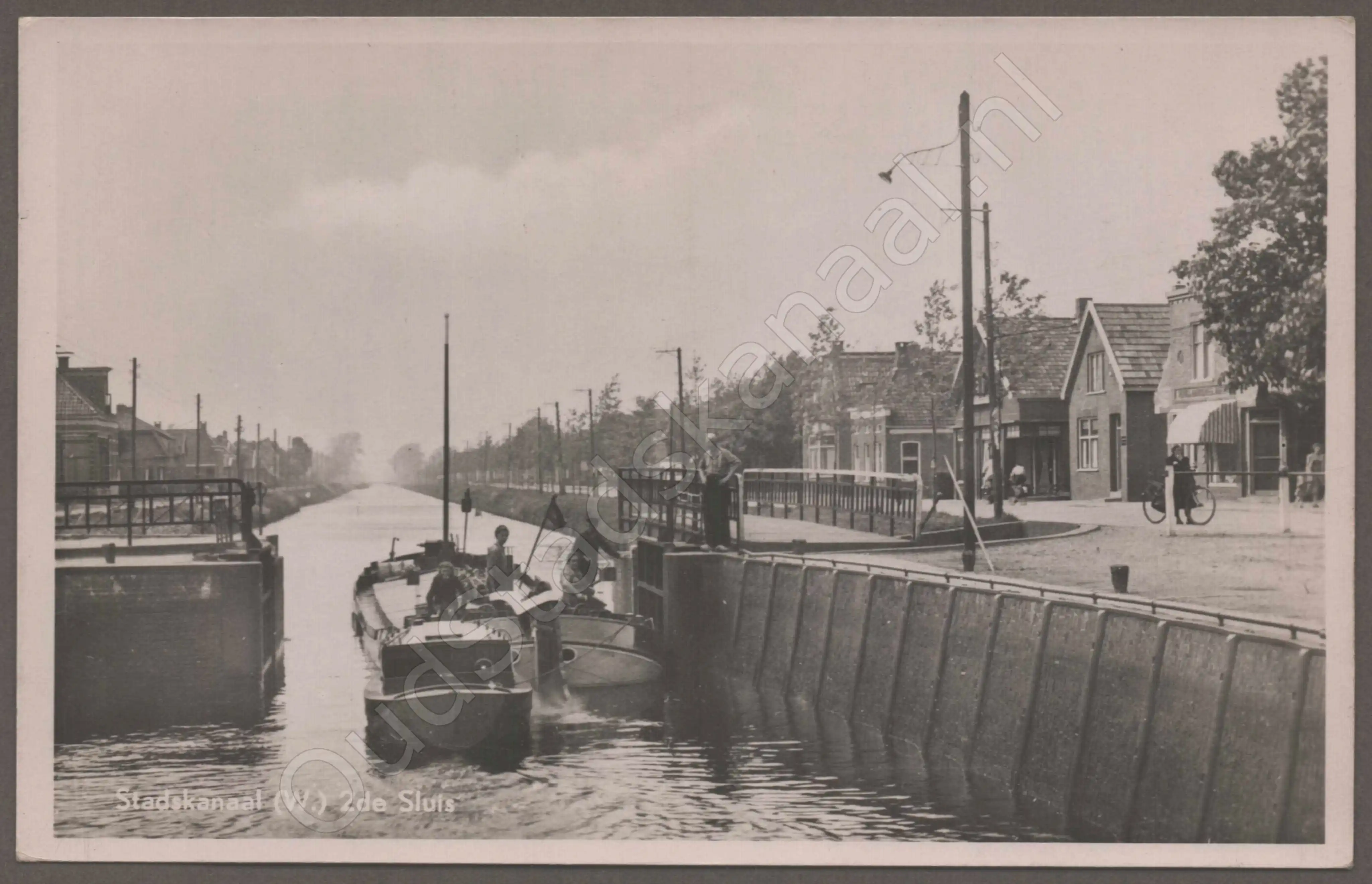 <span id='curid'>8547</span>~Stadskanaal (W.) 2de Sluis (&plusmn;1953)