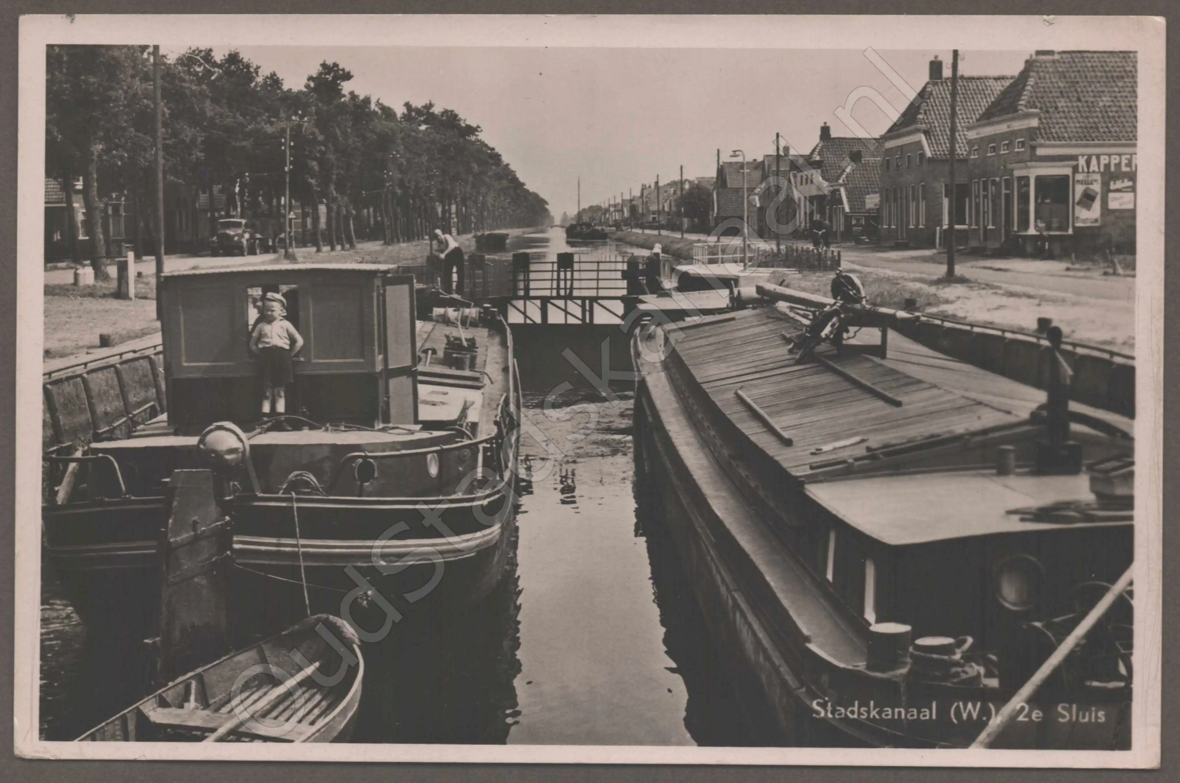 <span id='curid'>8548</span>~Stadskanaal (W.), 2e Sluis (&plusmn;1953)