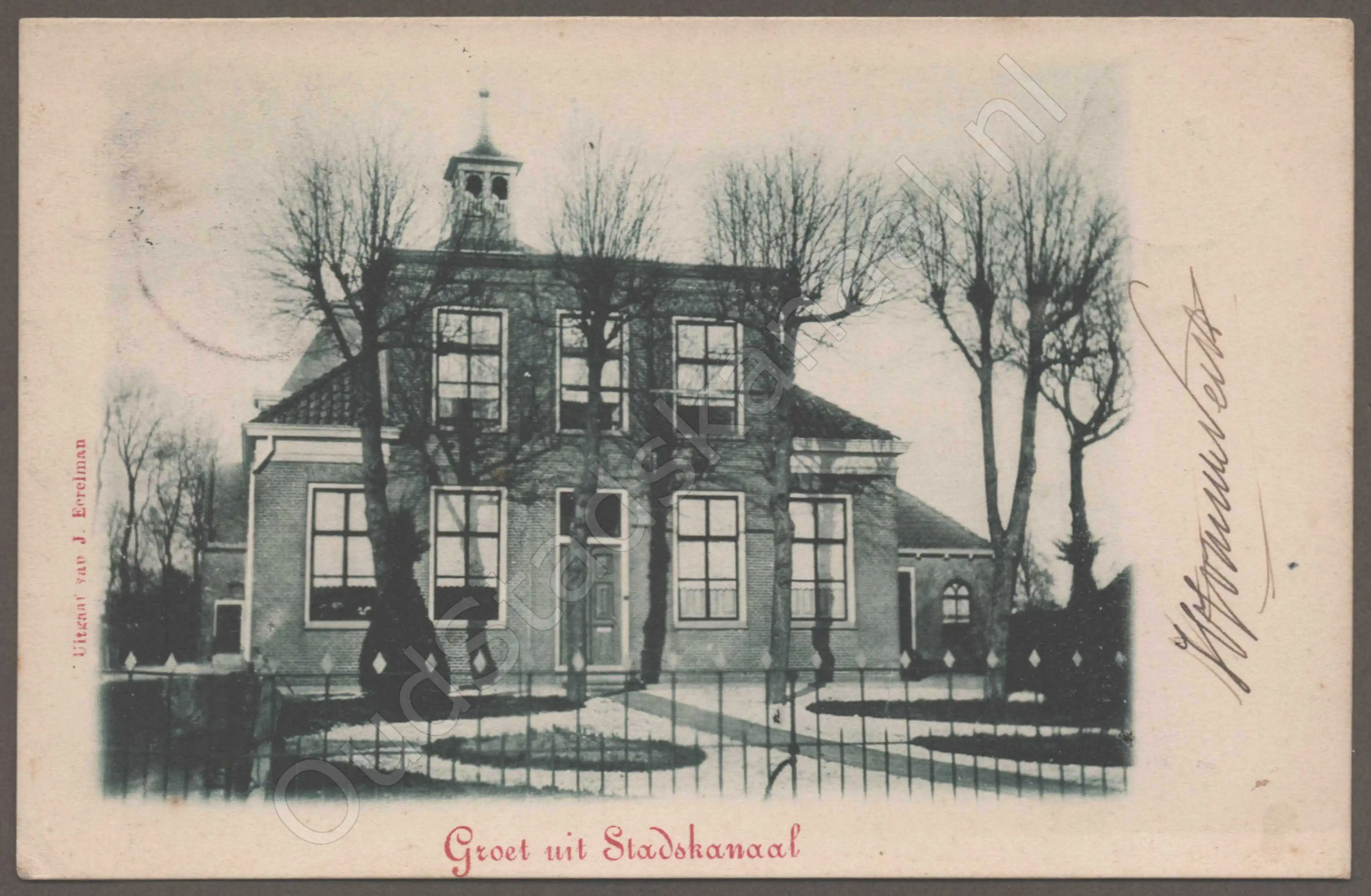 <span id='curid'>8573</span>~Groet uit Stadskanaal (&plusmn;1900)