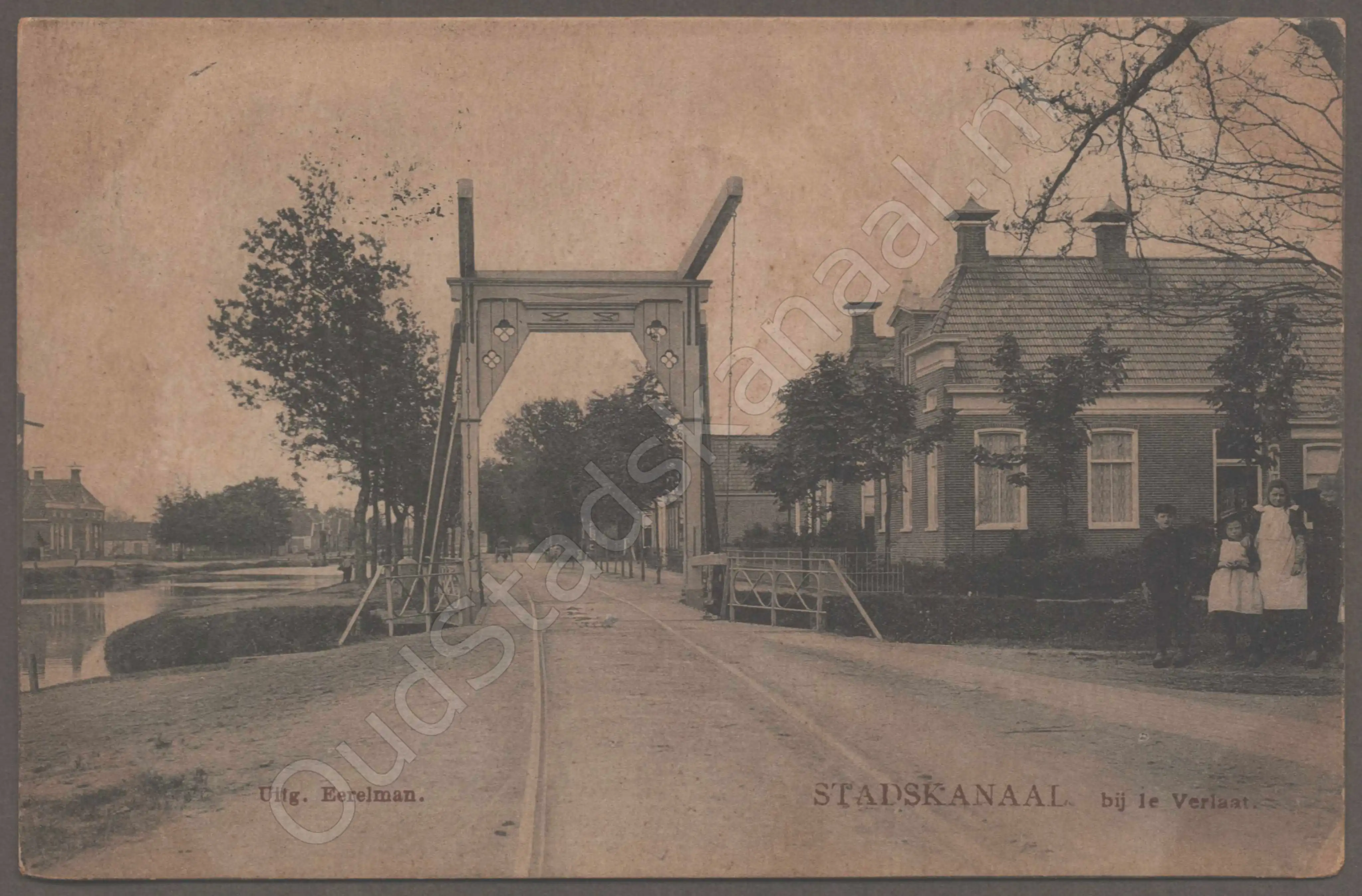 <span id='curid'>8617</span>~STADSKANAAL bij 1e Verlaat. (&plusmn;1905)