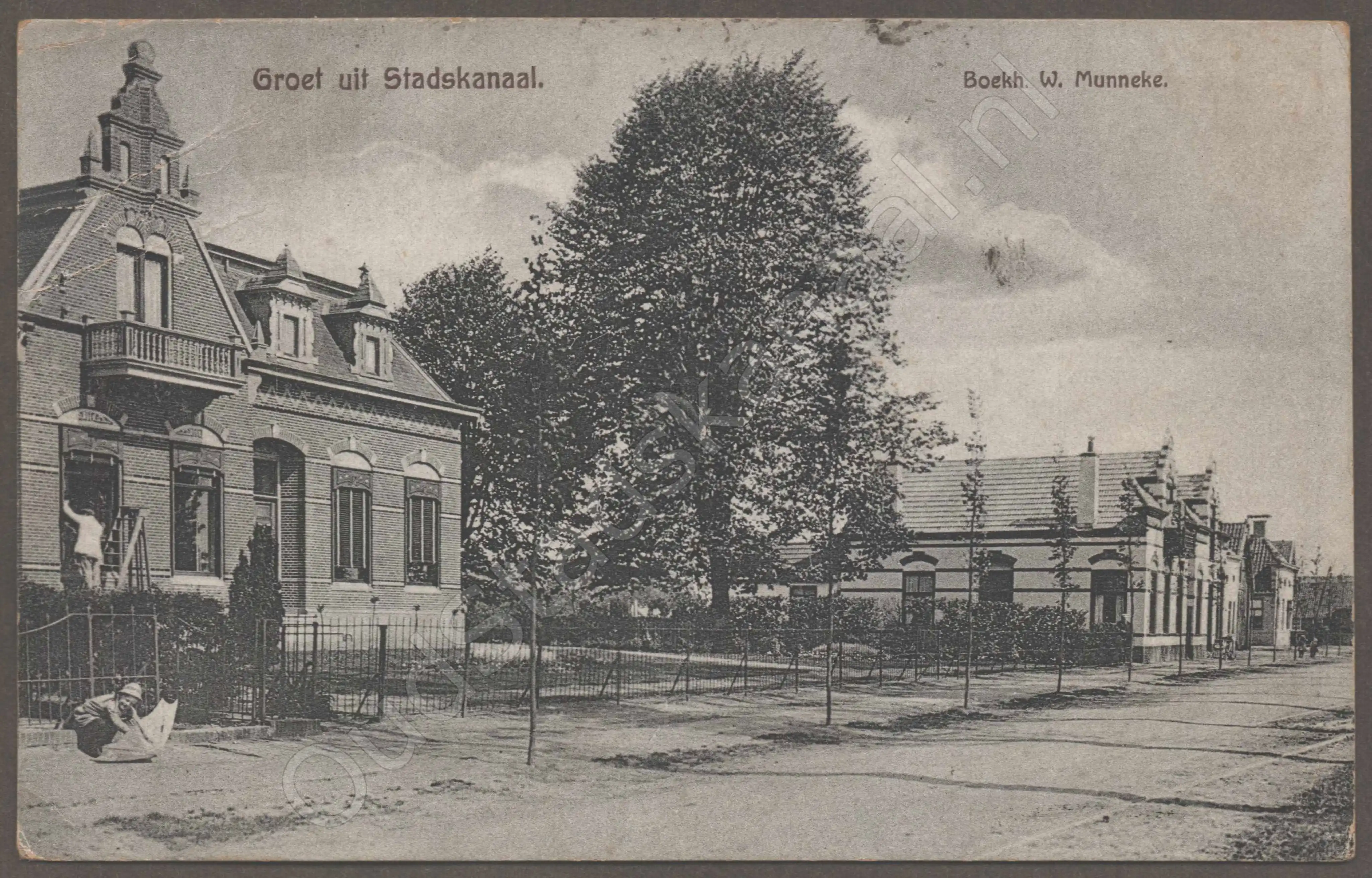 <span id='curid'>8669</span>~Groet uit Stadskanaal. - Boekh. W. Munneke (&plusmn;1924)