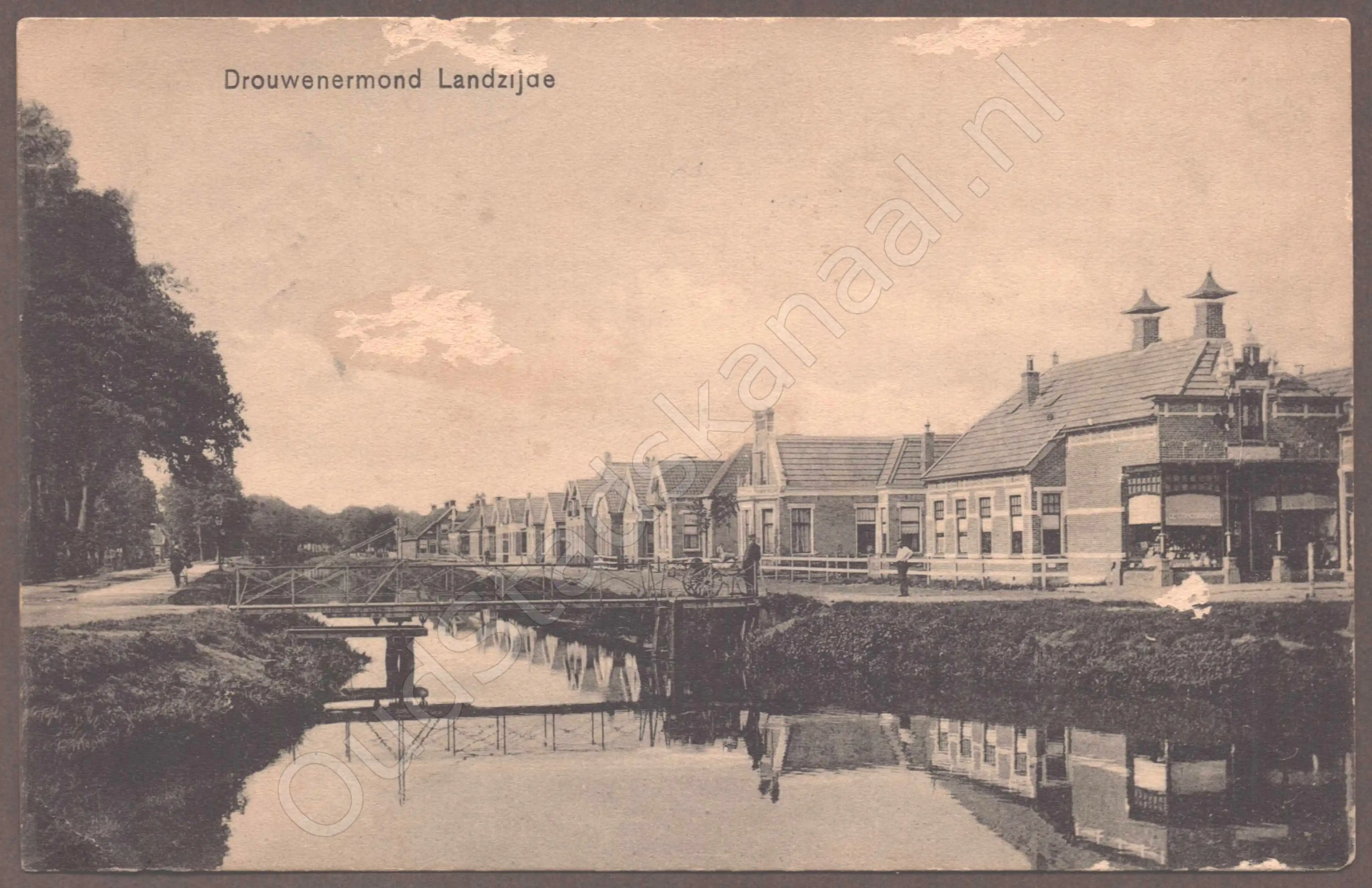 <span id='curid'>8705</span>~Drouwenermond Landzijde (&plusmn;1913)