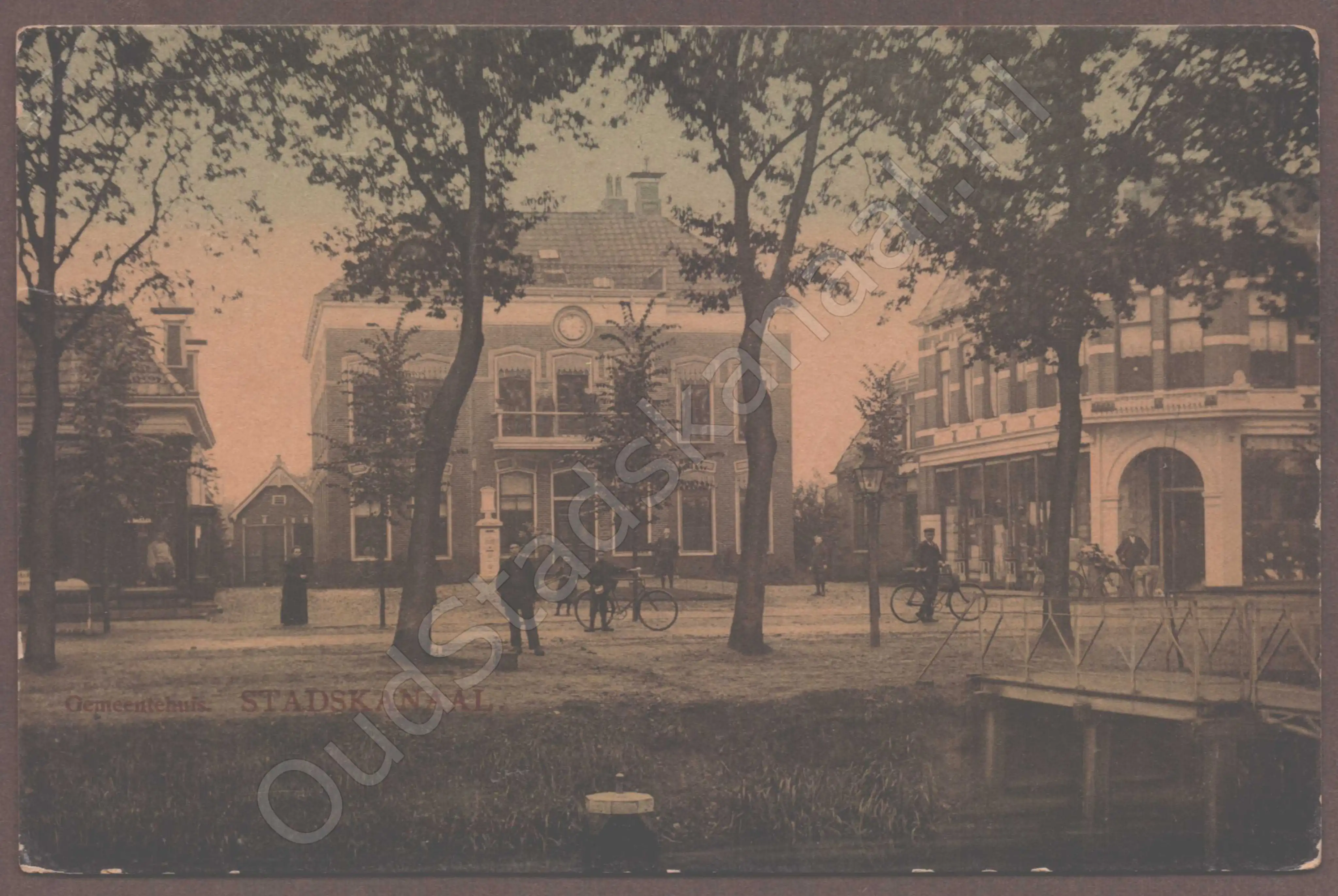 <span id='curid'>9918</span>~Gemeentehuis. Stadskanaal. (&plusmn;1909)