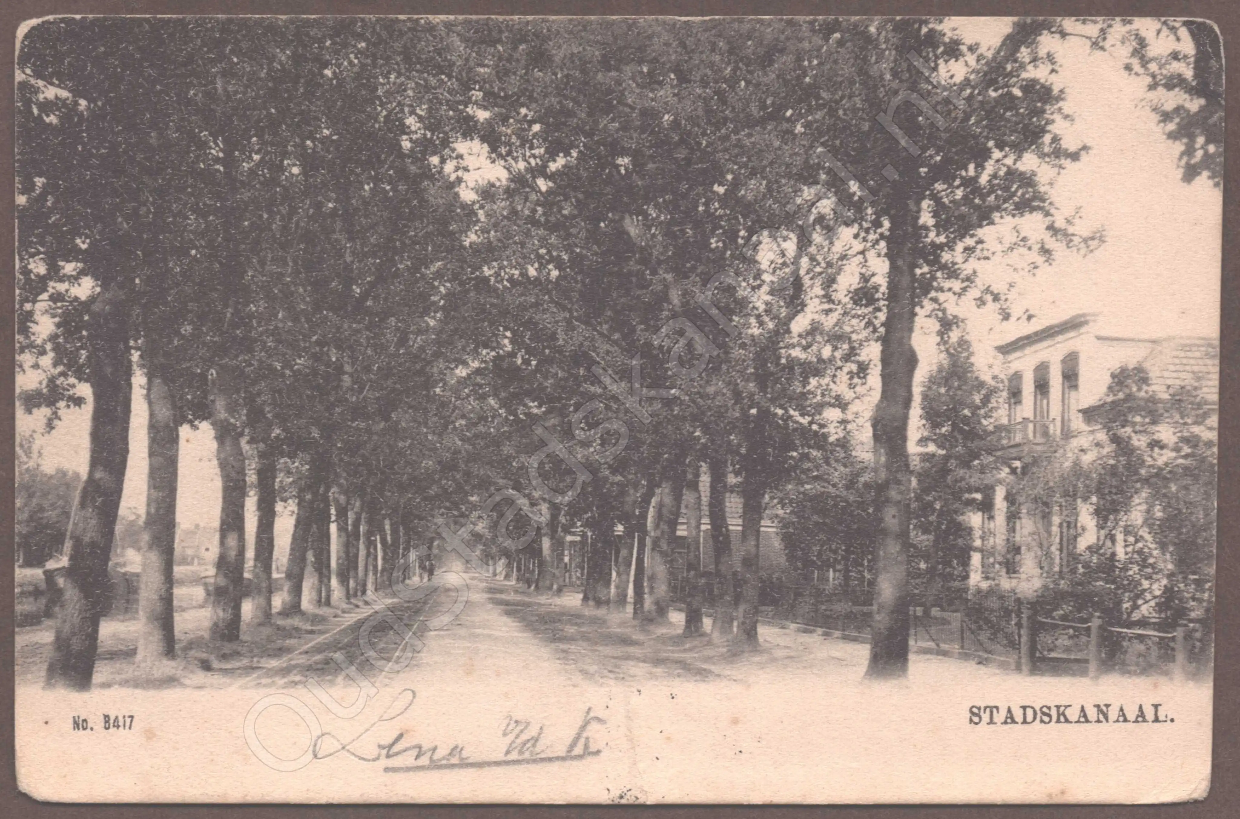 <span id='curid'>9955</span>~STADSKANAAL. (&plusmn;1903)